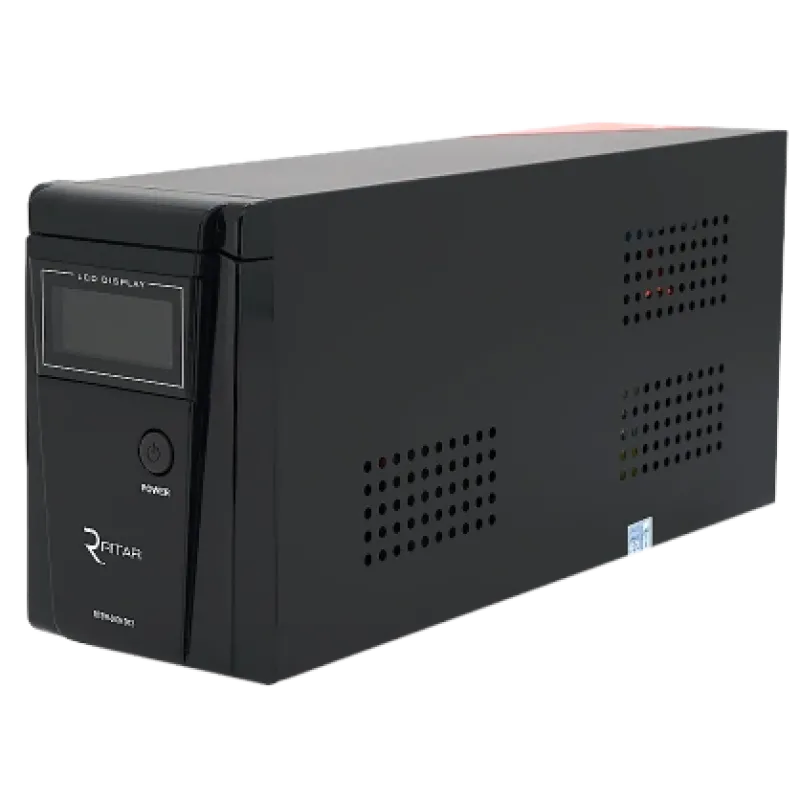 Ritar RTSW-600ND12 LCD 600ВA 12В с правильной синусоидой Источник бесперебойного питания под аккумулятор