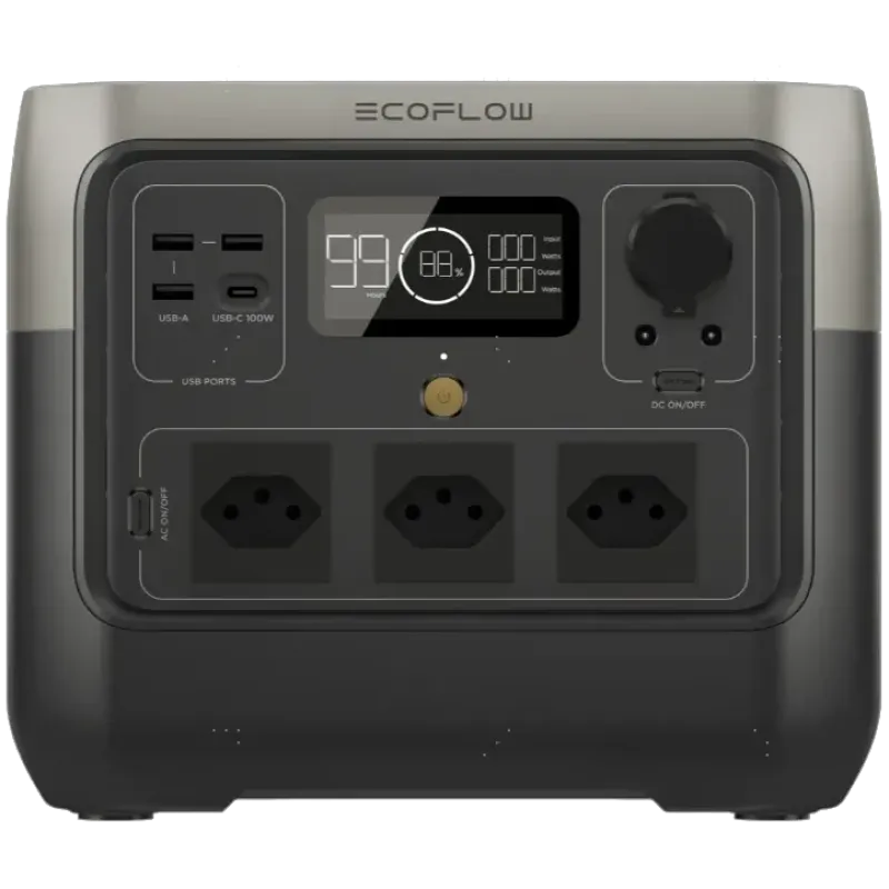 EcoFlow RIVER 2 PRO Switzerland Version 800Вт Портативный источник питания
