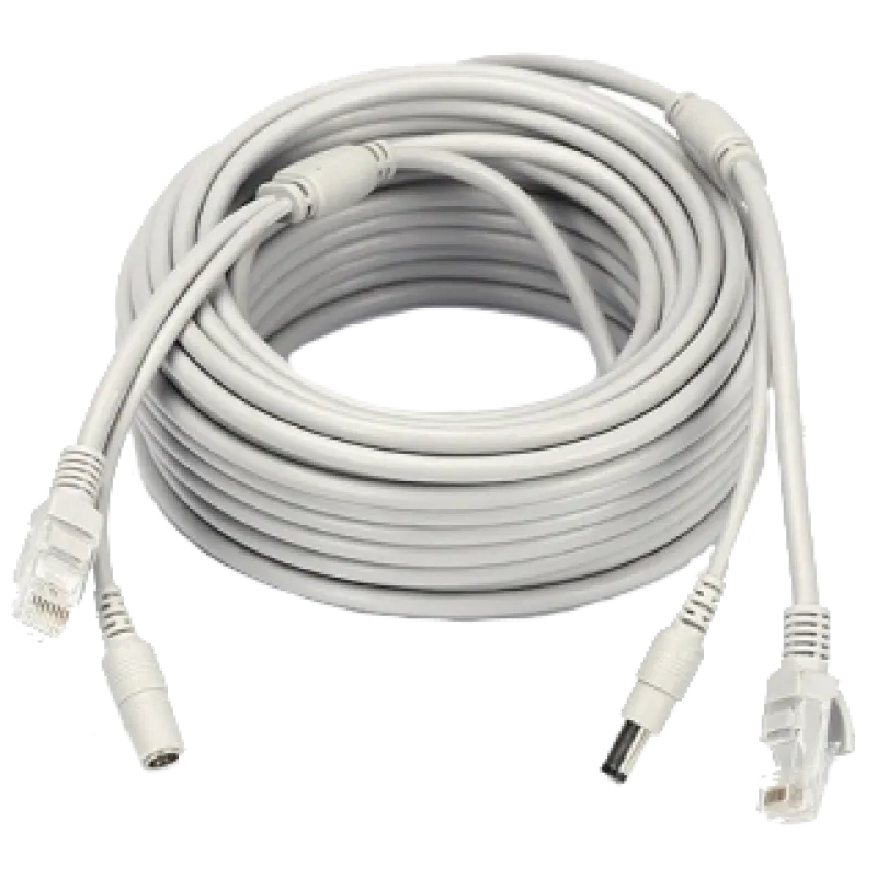 RJ-45 + DC 5м Патчкорд комбинированный