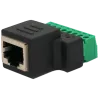 RJ-45(F) (8 контактов) с клеммами под кабель Разъем