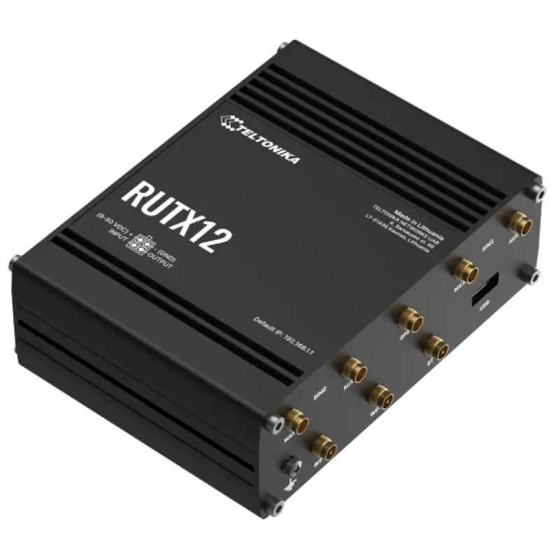 Teltonika RUTX12 Промисловий стільниковий маршрутизатор