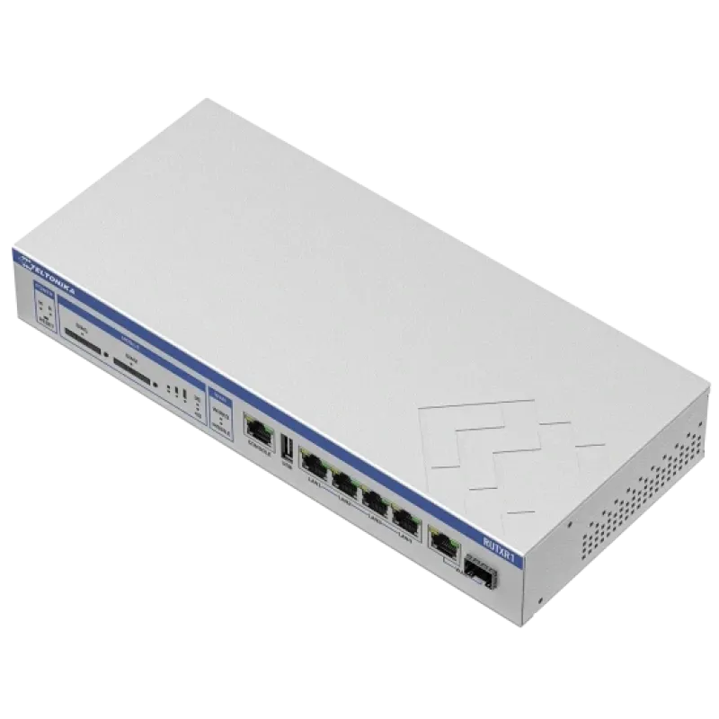 Teltonika RUTXR1 LTE SFP Промисловий стільниковий маршрутизатор