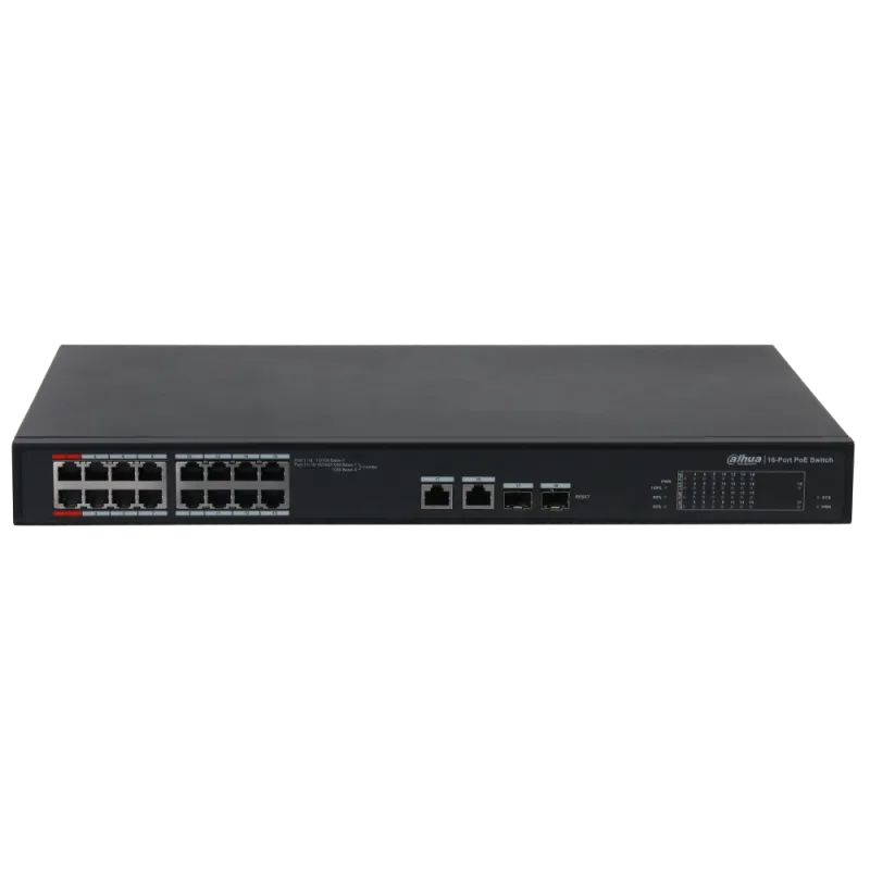 Dahua DH-S4101-16ET2GF-240-C PoE Коммутатор 18 портов управляемый