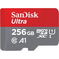 SANDISK 256GB Ultra microSDHC UHS-I Card A1 Class 10 Карта памяти