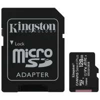 Kingston (SDCS2/128GB) 128Гб microSDXC U1 V10 A1 Карта пам’яті