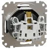 Schneider Electric Sedna Design & Elements SDD114022 Розетка з заземленням та зі шторками Чорний Sedna Design