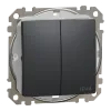 Schneider Electric Sedna Design & Elements SDD214105 Двоклавішний вимикач