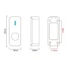 NO TOUCH SEVEN K-7497NDW Кнопка (Безконтактна, герметична)