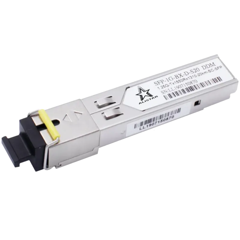 ALISTAR SFP-1G-BX-D-S20 SFP 1G 1SM WDM SC 20KM TX1550/RX1310nm DDM Модуль