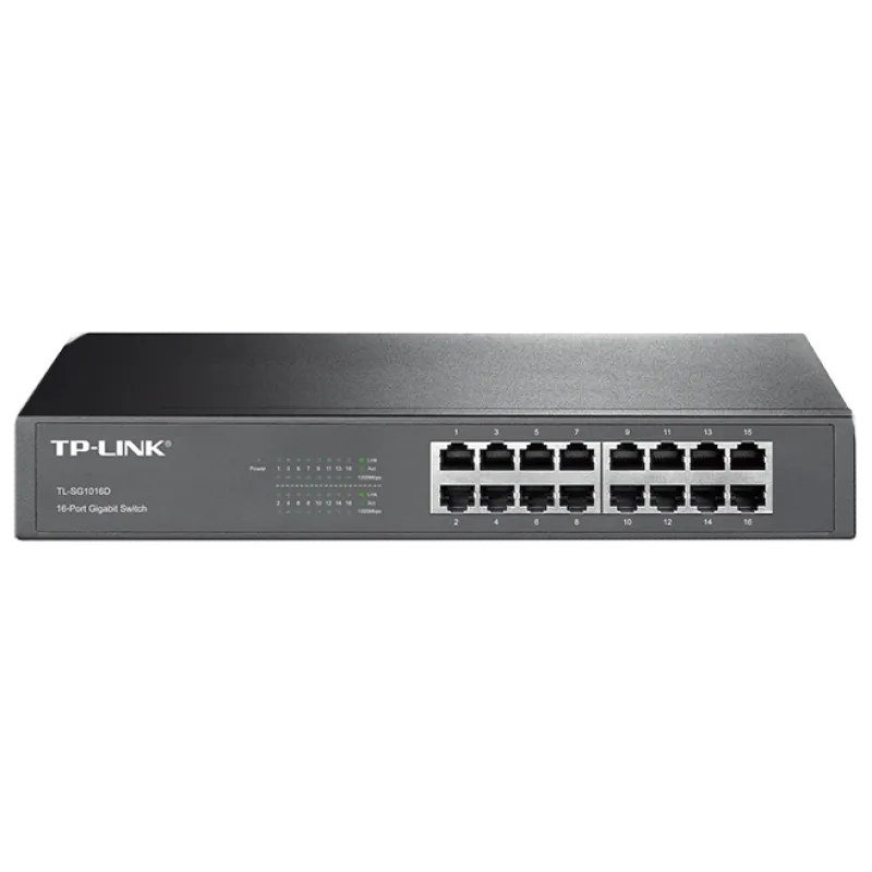 TP-LINK TL-SG1016D Комутатор 16 портів некерований