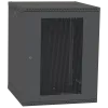 IPCOM СН-15U 600х450 перфорація RAL9005 Шафа серверна