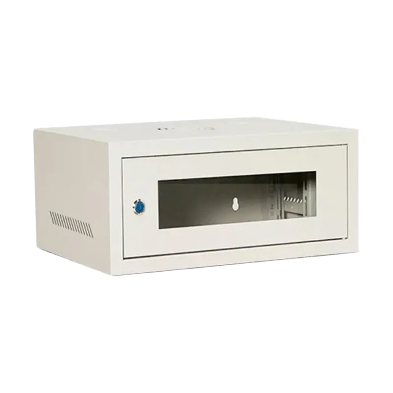 Шкаф 4U, 550х400х210 мм акриловое стекло, черный
