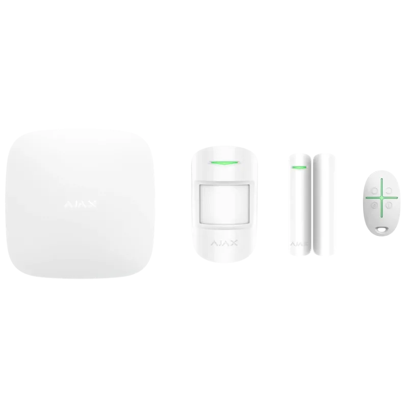 Ajax StarterKit Plus (8EU) UA white Комплект охранной сигнализации