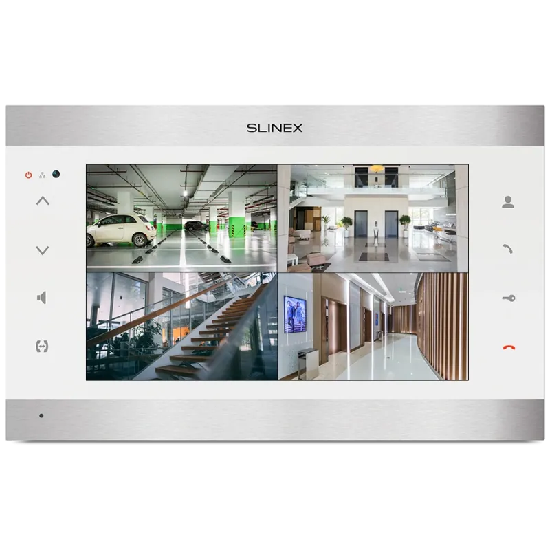 SL-10IPTHD (silver+white) Видеодомофон 10" Slinex