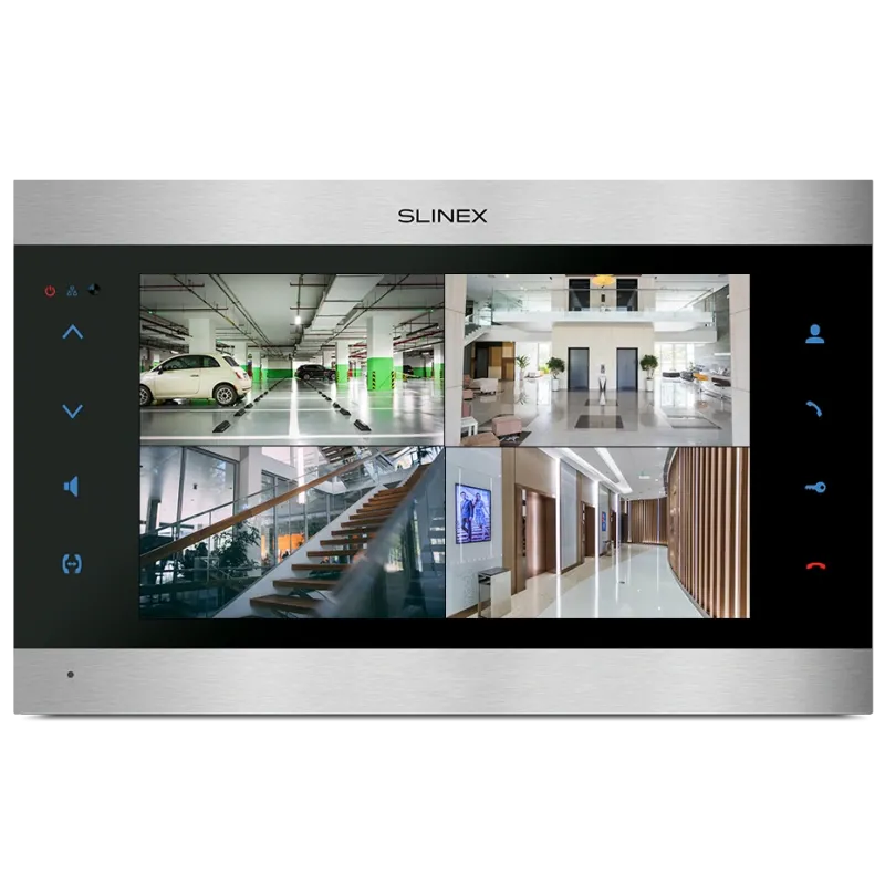 SL-10IPTHD (silver+black) Відеодомофон 10 "Slinex