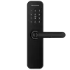 SEVEN LOCK SL-7766BF black (без врізної частини) Умный дверной биометрический замок