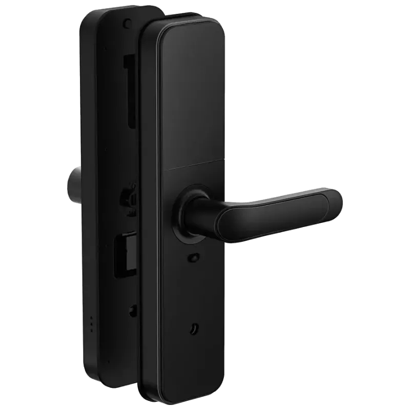 SEVEN LOCK SL-7766BF black (без врізної частини) Умный дверной биометрический замок