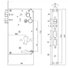 SEVEN LOCK SL-7775BF black Біометричний замок