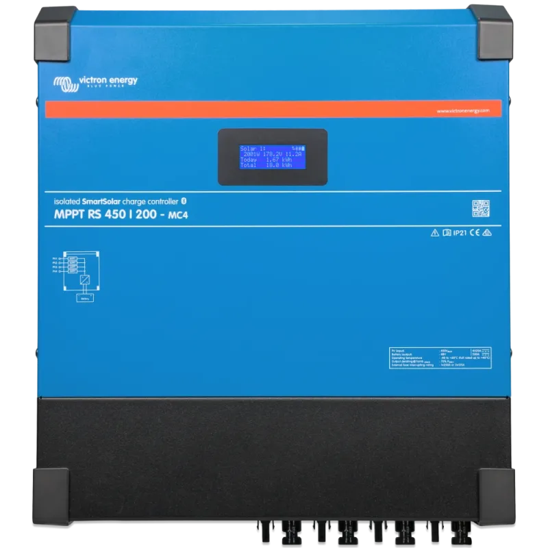 SmartSolar MPPT RS 450/200-MC4 Контроллер заряда Victron Energy