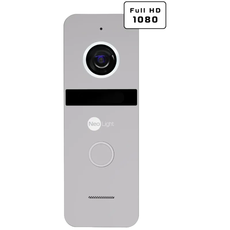 Neolight ALPHA Hybrid Black + SOLO FHD Silver Комплект видеодомофона