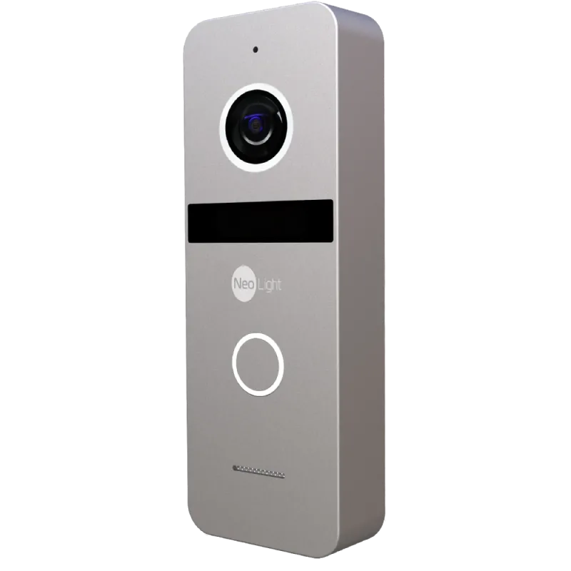 Neolight ALPHA Hybrid Black + SOLO FHD Silver Комплект відеодомофону