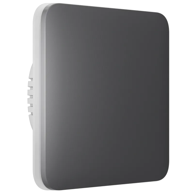 Ajax SoloButton (1-gang/2-way) grey Кнопка одноклавишного или проходного выключателя