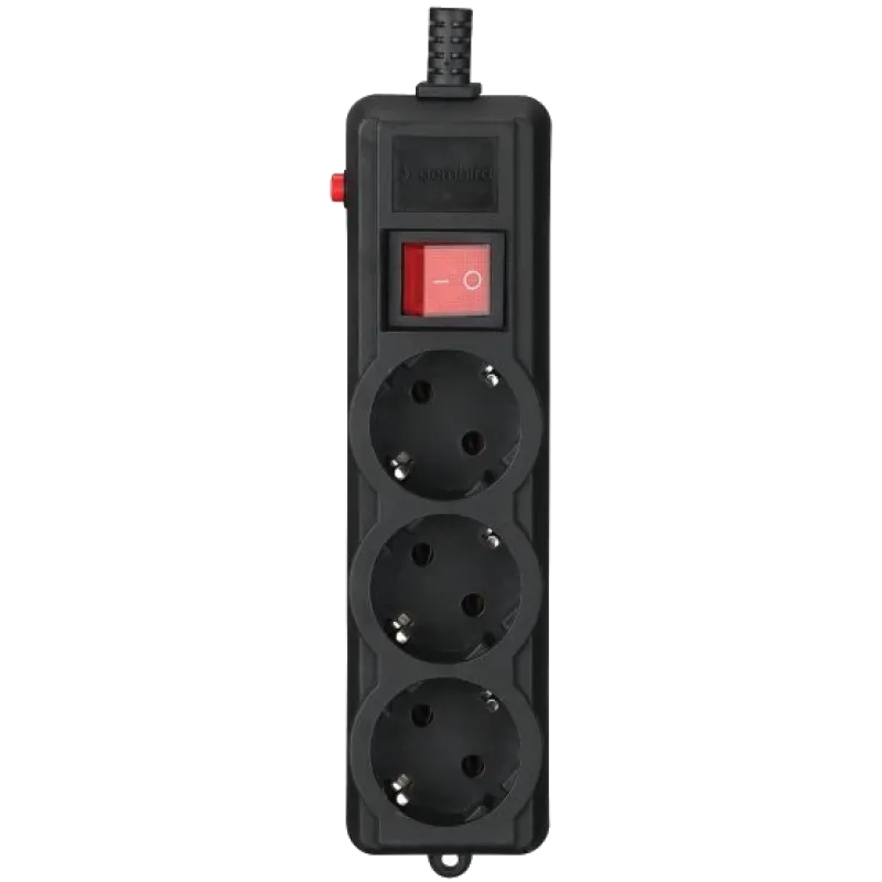 Gembird SPG3-G-6B-PRO Сетевой фильтр 1.8 м кабель 3 розеток