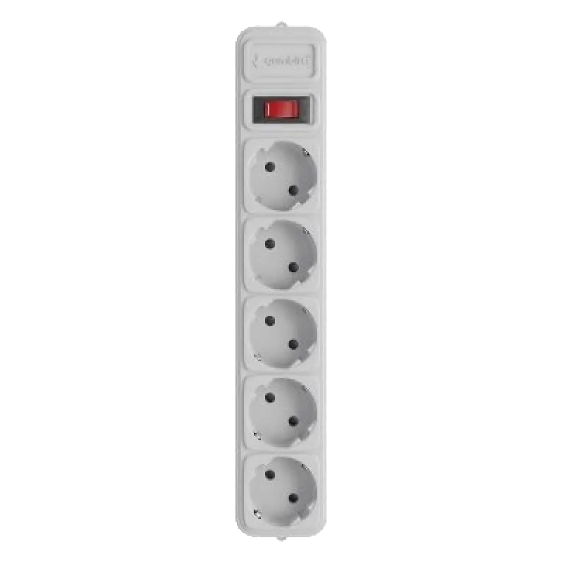 Gembird SPG5-X-6G Мережевий фільтр для ДБЖ (UPS) 1.8 м кабель 5 розеток