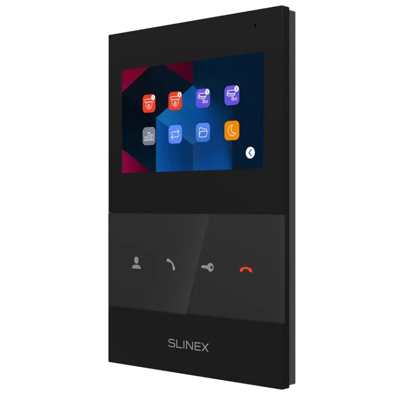 Slinex SQ-04 Black + ML-17HR Graphite Комплект відеодомофону