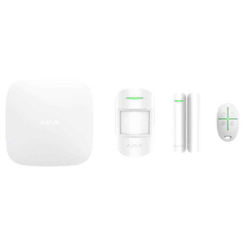 Ajax StarterKit Plus (Белый) Комплект охранной сигнализации