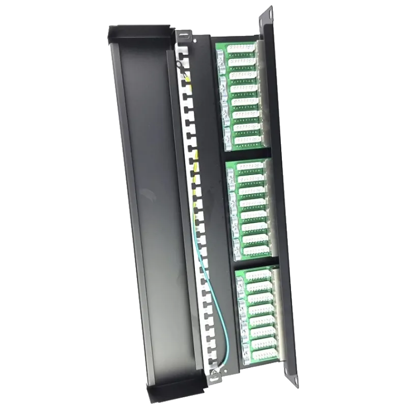 24 порта 1U 19" модульна (без модулів) STP патч-панель EServer
