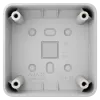 Ajax SurfaceMounting box white Монтажна коробка