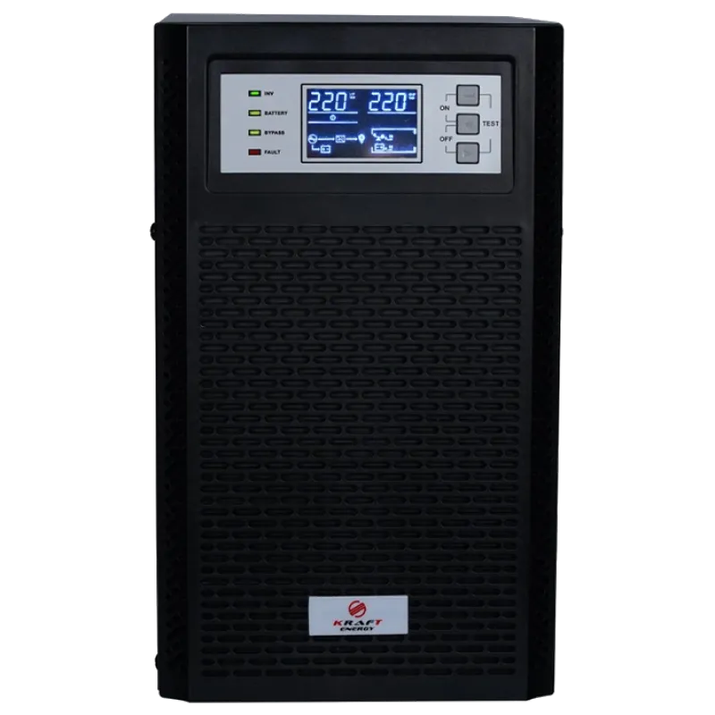 Kraft KRF-T3000VA/2400W(LCD) Pro Online Джерело безперебійного живлення