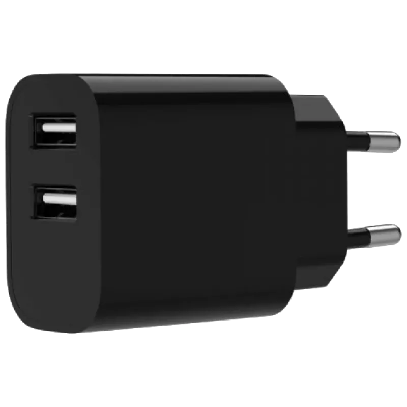 Gembird TA-UC-2A12-01-BK USB-A 5V/2.4A 12W Мережевий зарядний пристрій