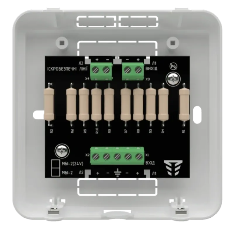 Tiras МБІ-2 (24V) Модуль барьерной искрозащиты Тирас