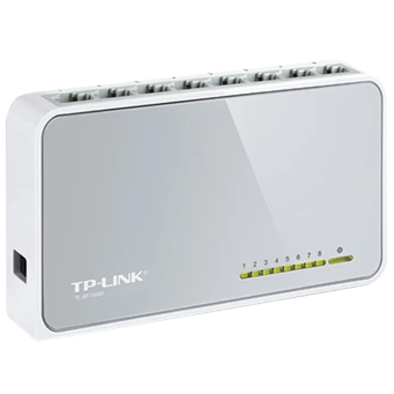 TP-LINK TL-SF1008D 8-портовый 10/100 Мбит/с настольный коммутатор