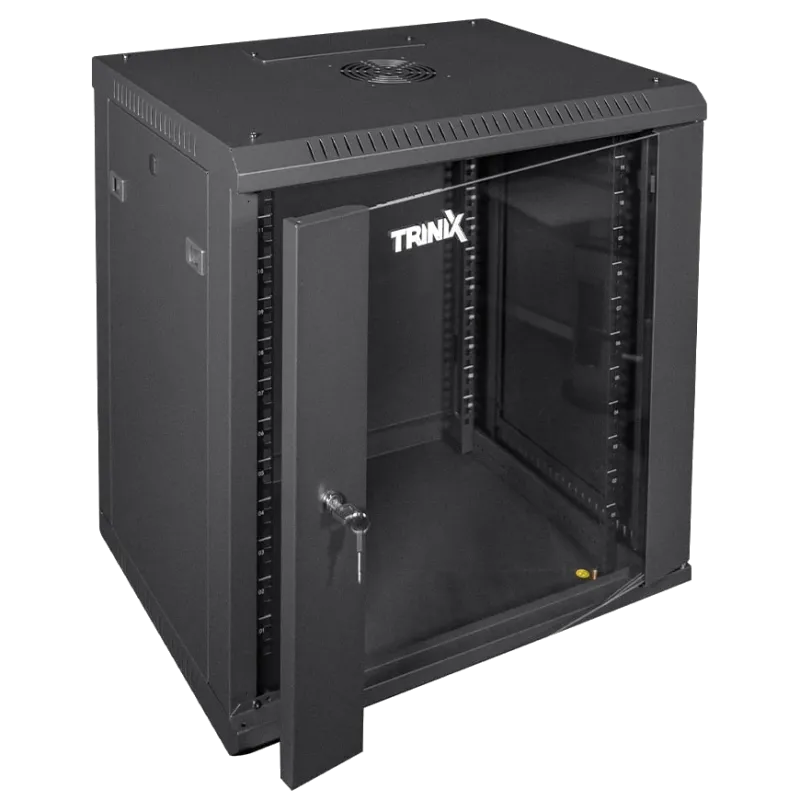Trinix TRX-12U/600x450x637 Black Коммутационный шкаф