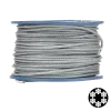 APRO 3мм (2+1мм) DIN 3055 (6x7+FC) бухта 200м в ПВХ оплетке оцинкованный Трос