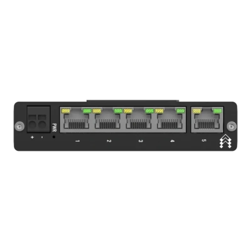Teltonika TSW010 с монтажом на DIN-рейку Коммутатор 5 портов неуправляемый