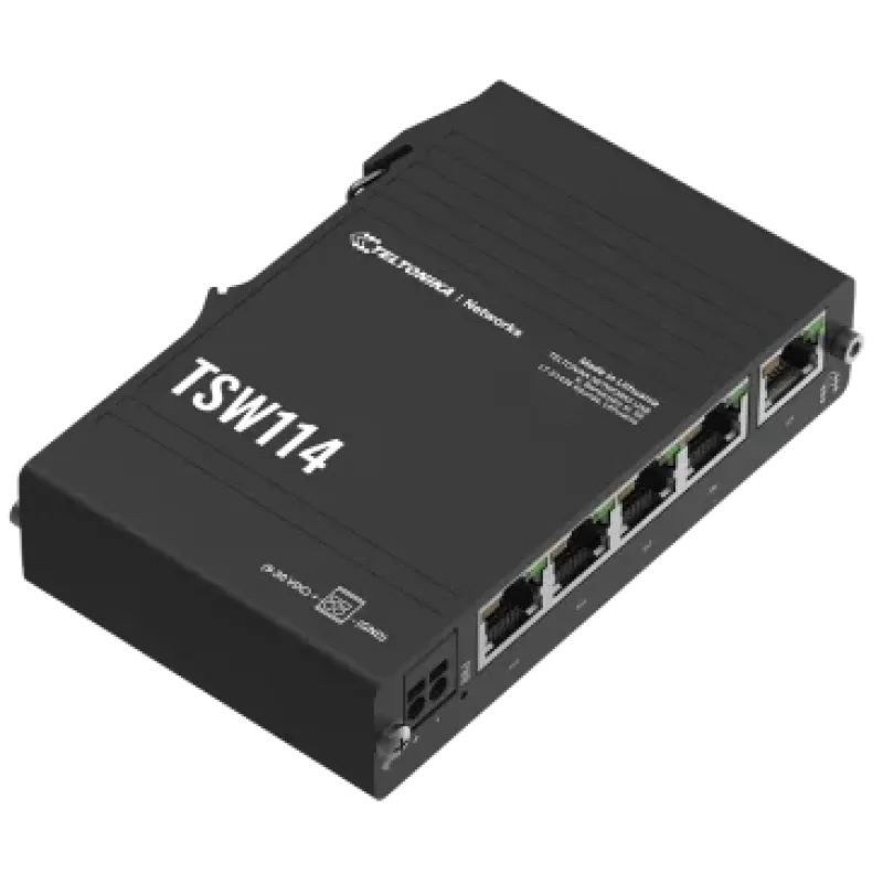 Teltonika TSW114 Комутатор 4 порти некерований