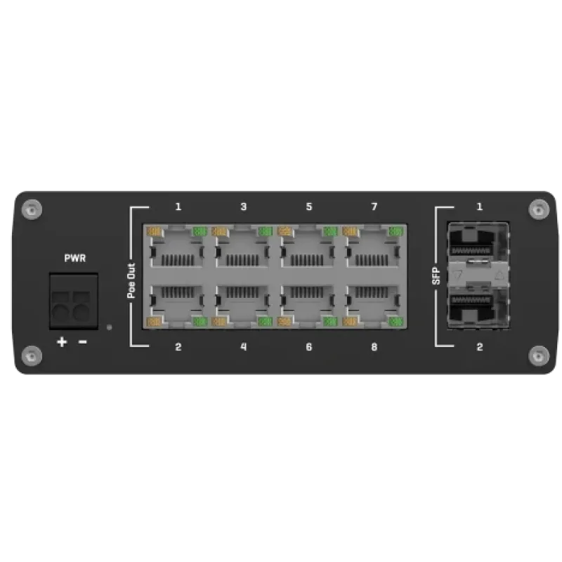 Teltonika TSW200 Комутатор 8 портів некерований