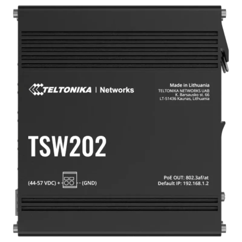 Teltonika TSW202 PoE+ Комутатор 8 портів керований
