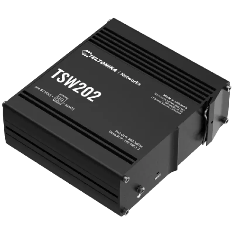 Teltonika TSW202 PoE+ Комутатор 8 портів керований