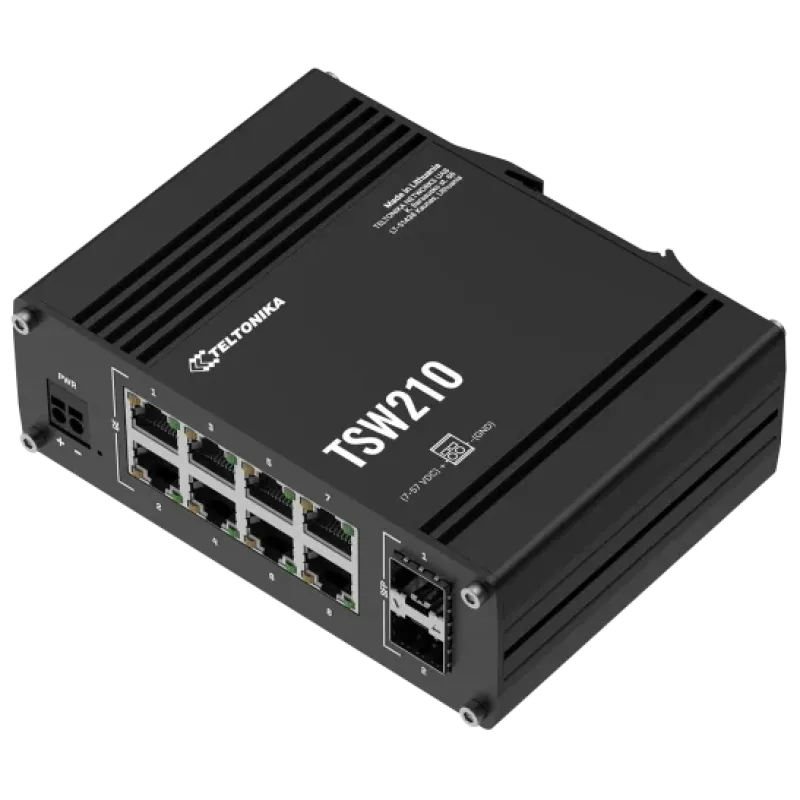 Teltonika TSW210 Комутатор 8 портів некерований