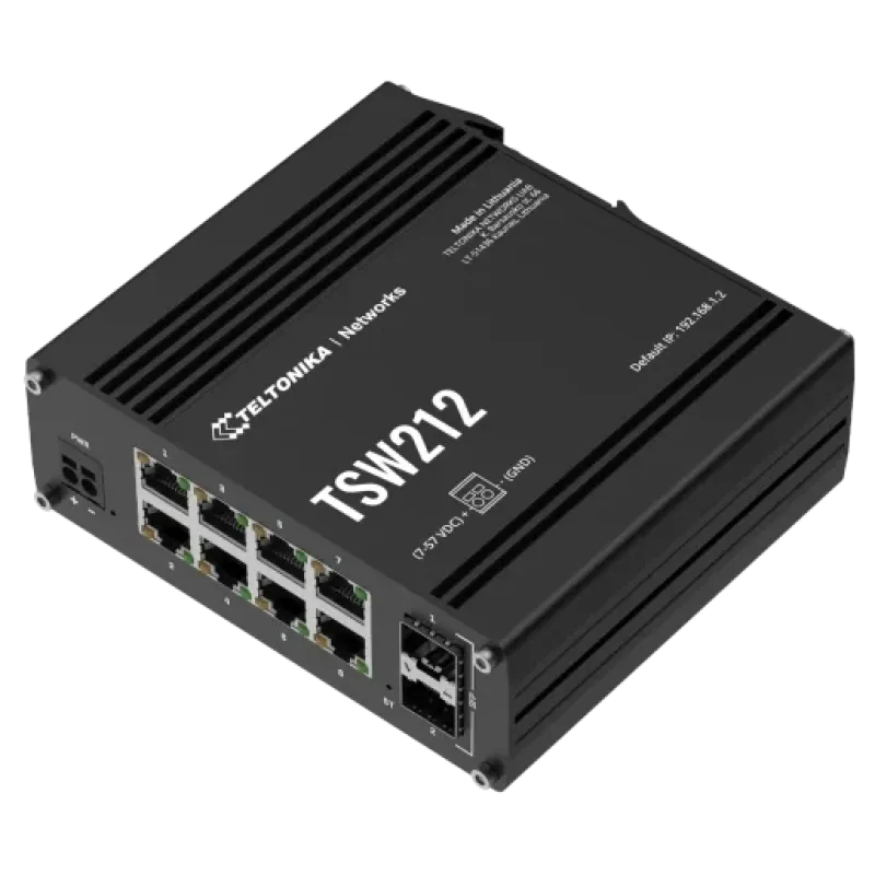 Teltonika TSW212 Комутатор 8 портів керований