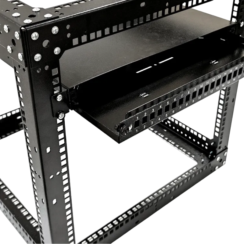 Cube 19" 9U CMS (UA-OFLC955W2.0-BK) Стійка-кронштейн