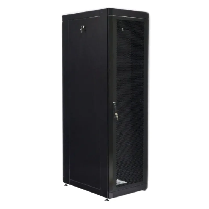 UA-MGSE4268MPB Шкаф 19" 42U, 610х865 мм (Ш*Г), усиленный, перфорированная дверь (66%), черный
