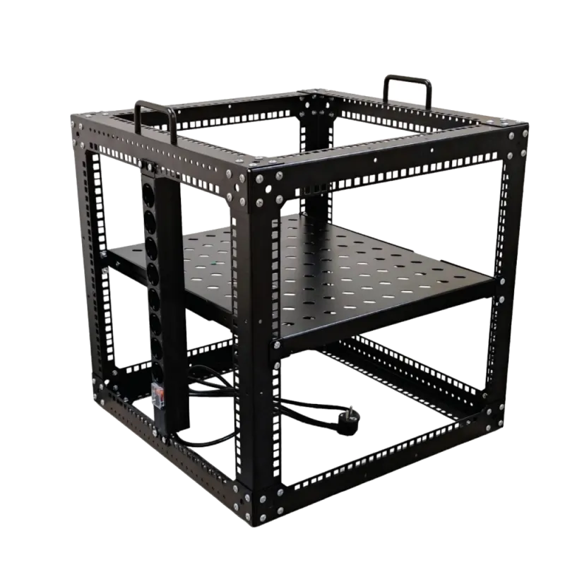 Cube 19" 9U CMS (UA-OFLC955-BK) Стойка-кронштейн