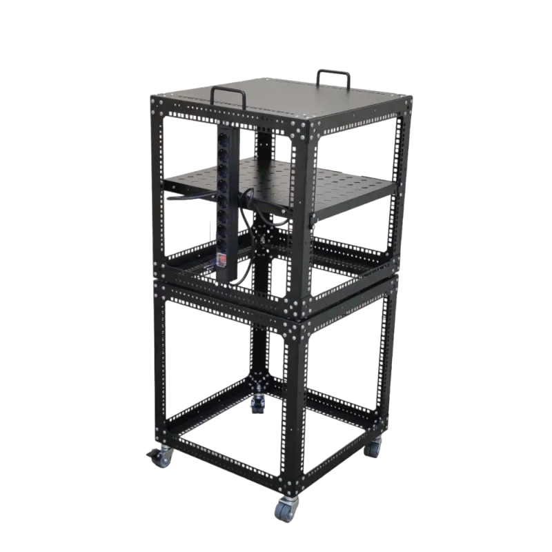 Cube 19" 9U CMS (UA-OFLC955-BK) Стойка-кронштейн
