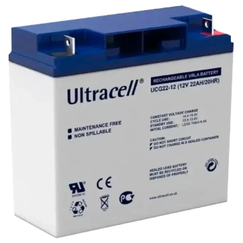 Ultracell UCG20-12 GEL 12V 20 Ah Аккумуляторная батарея